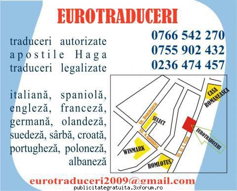 Afacerea ta online - Birou de traduceri autorizate oferta servicii - Vanzari, Oferte