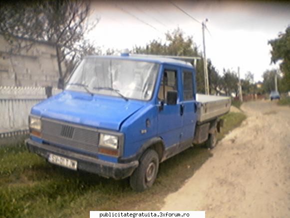 vand fiat ducato ; an fabricatie 1987 ; 2500 cmc ;
pret la vedere ;
telefon : 0749262638 fiat ducato